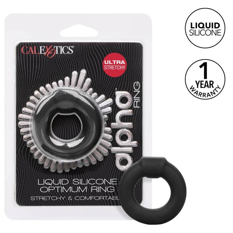Calexotics - Anel Alpha Optimum Preto