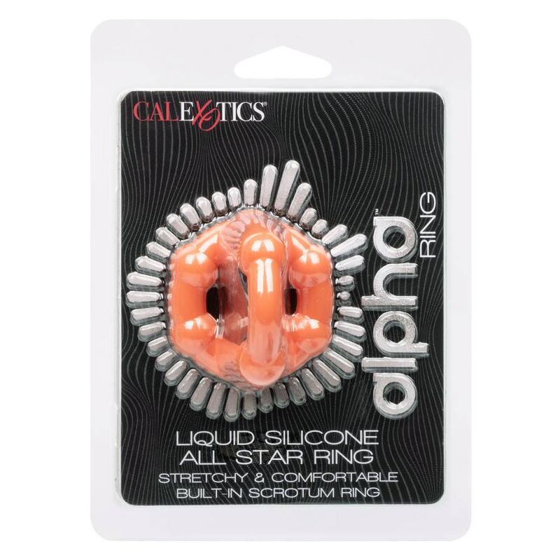 CALEXOTICS - ALPHA ALL STAR RING LARANJA