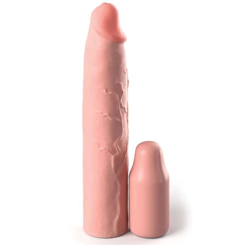 LUVA 22,86 CM + 7,62 CM PLUG SKIN - Sex Shop Sexy