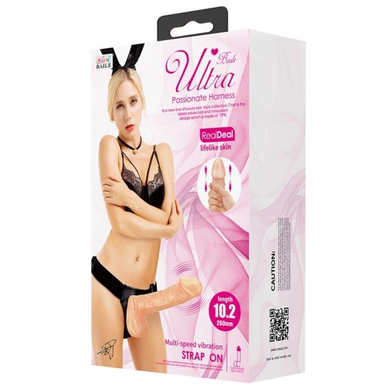 BAILE - ULTRA PASSIONATE ARNÊS 26 CM NATURAL