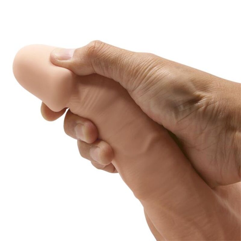 BAILE - BEAUTIFUL ENCOUNTER BAHAMUT DILDO REALISTA FLEXÍVEL 21.8 CM NATURAL