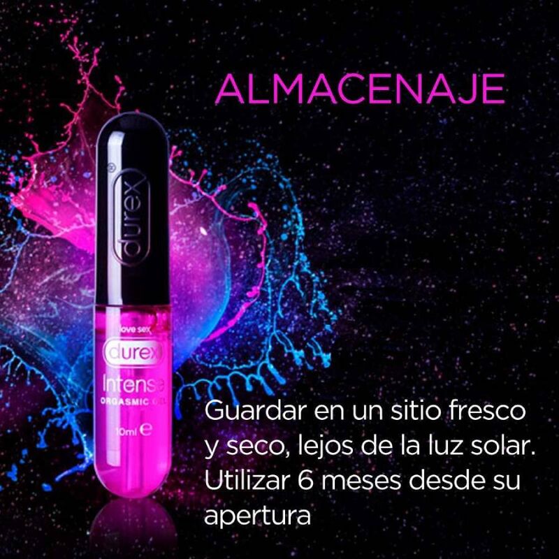 DUREX - GEL LUBRIFICANTE INTENSE ORGASMIC 10 ML - Sex Shop Sexy
