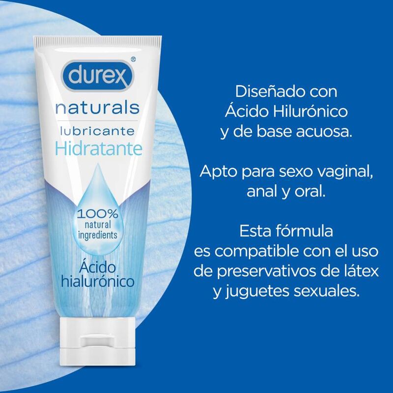 DUREX - NATURALS LUBRIFICANTE HIDRATANTE 100 ML
