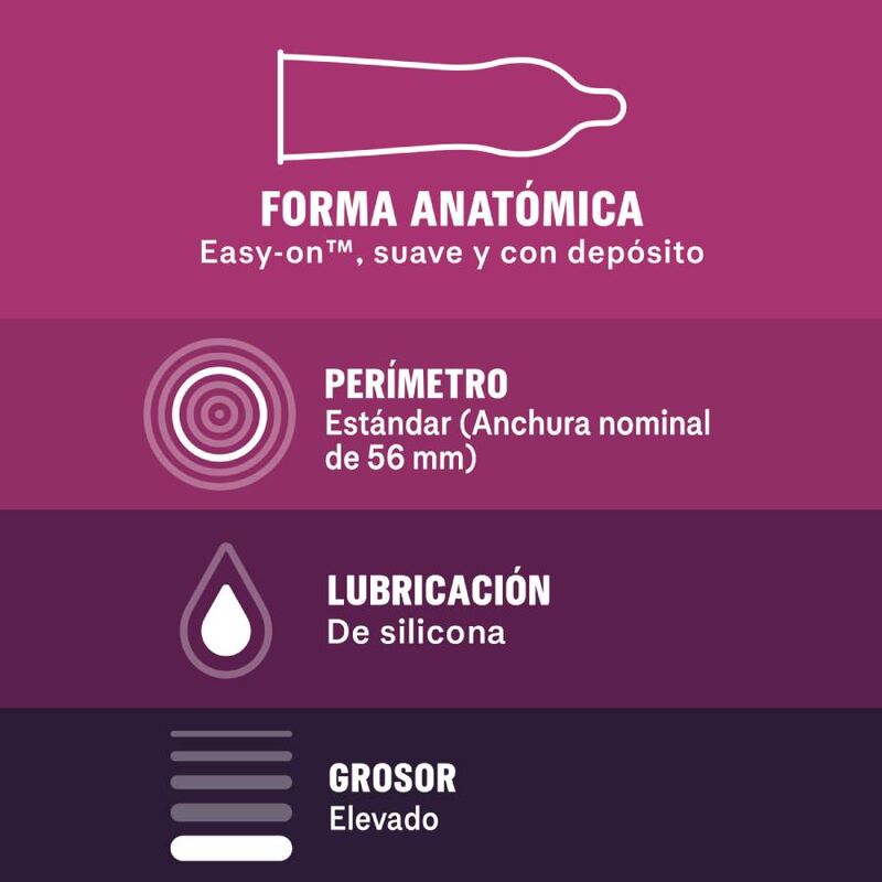 DUREX - PRESERVATIVOS SEM LÁTEX 12 UNIDADES - Sex Shop Sexy
