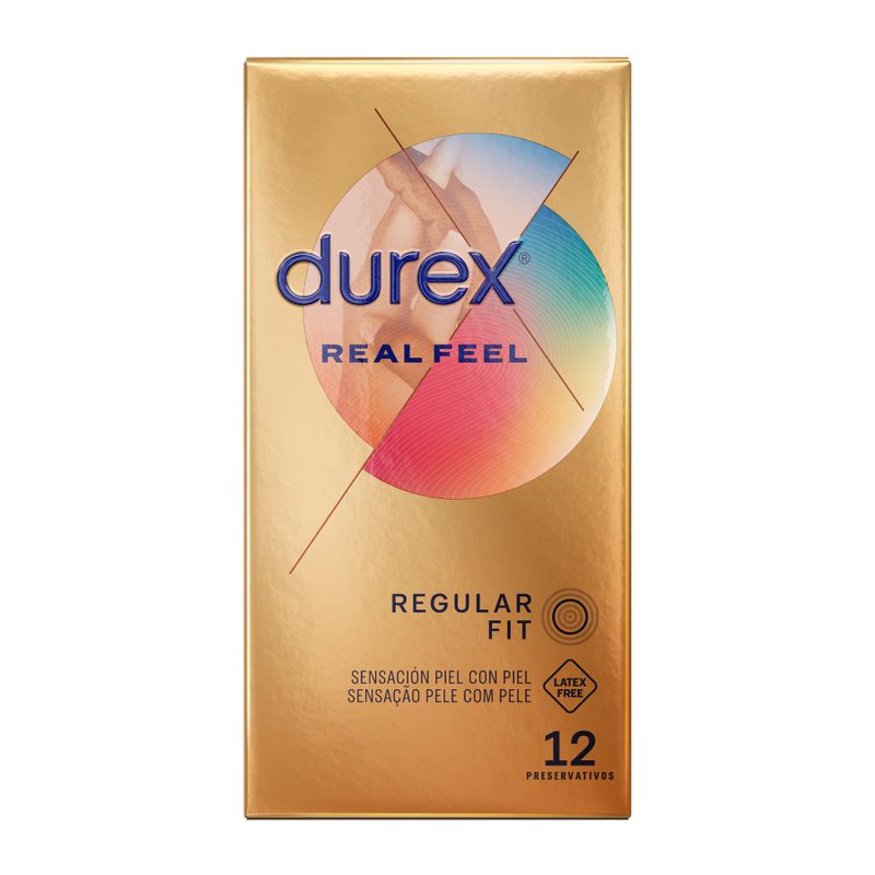 DUREX - REAL FEEL 12 UNIDADES - Sex Shop Sexy