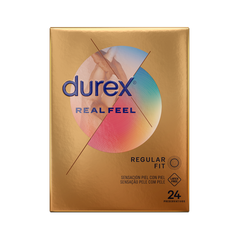 DUREX - REAL FEEL 24 UNIDADES - Sex Shop Sexy