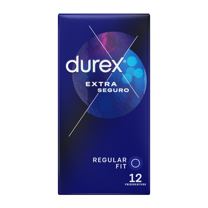 DUREX - EXTRA SEGURO 12 UNIDADES - Sex Shop Sexy