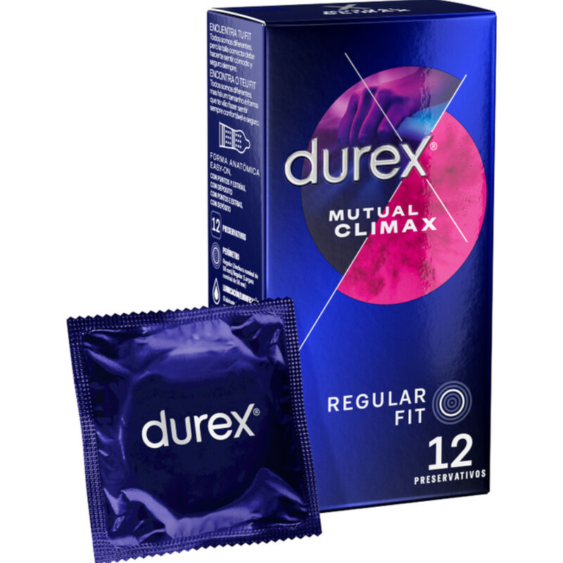 DUREX - CLÍMAX MÚTUO 12 UNIDADES