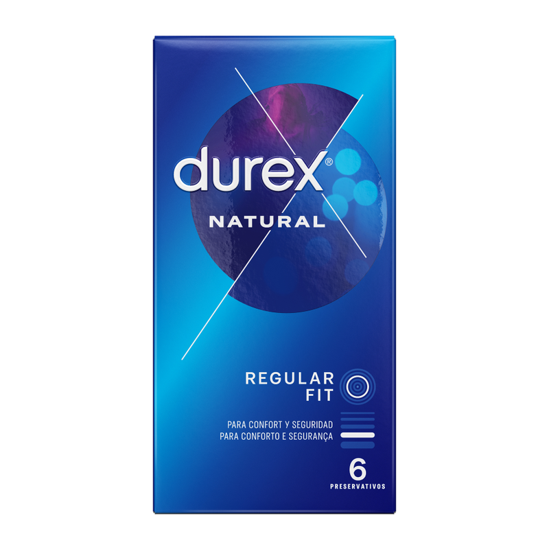DUREX - NATURAL CLASSIC 6 UNIDADES - Sex Shop Sexy