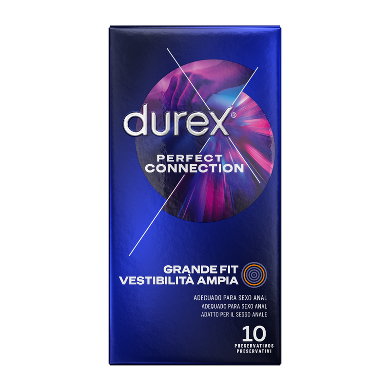 DUREX - PERFECT CONNECTION EXTRA LUBRICATION SILICONA 10 UNITS