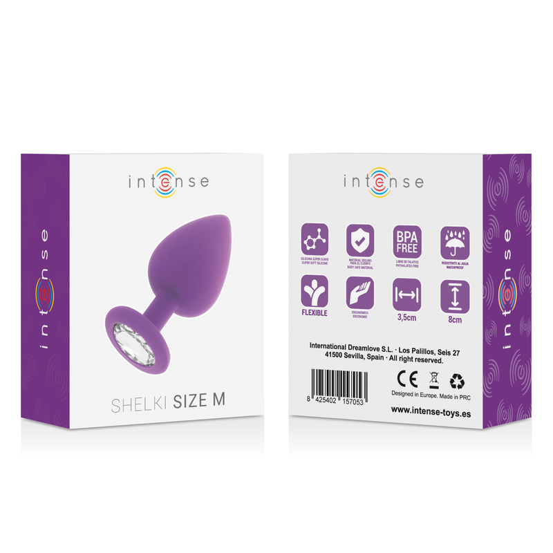 INTENSE - SHELKI M PLUG ANAL LILÁS
