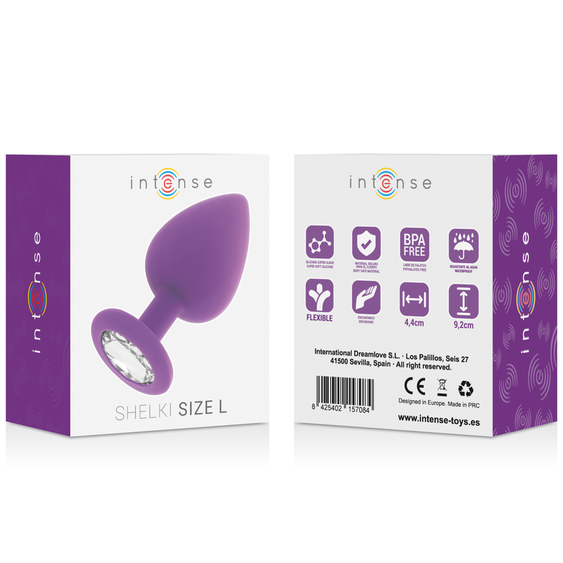 INTENSE - SHELKI L PLUG ANAL LILÁS