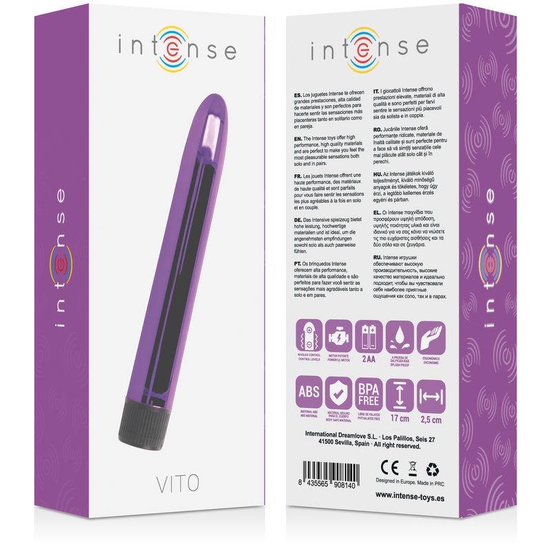 INTENSO - VIBRADOR VITO LILS