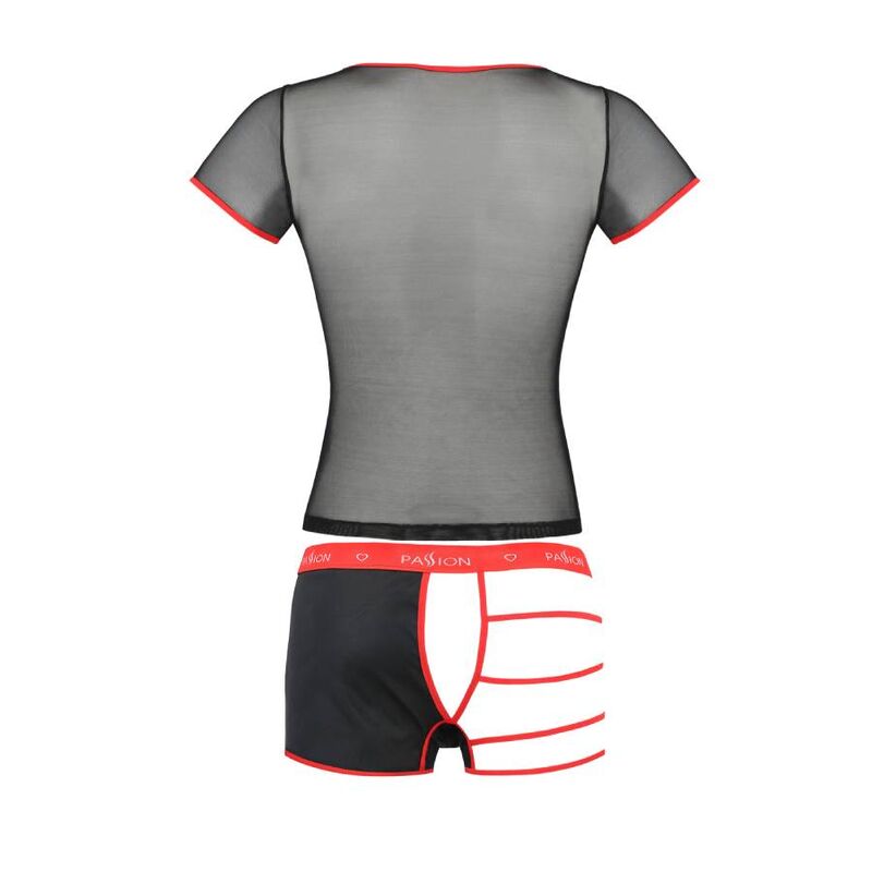 PASSION - 055 CONJUNTO MARCA PRETO L/XL