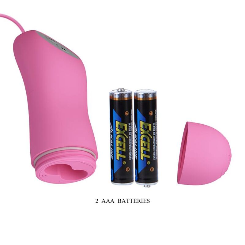 PRETTY LOVE - PINÇAS COM VIBRAÇÃO E ELETROCHOQUE ROSA