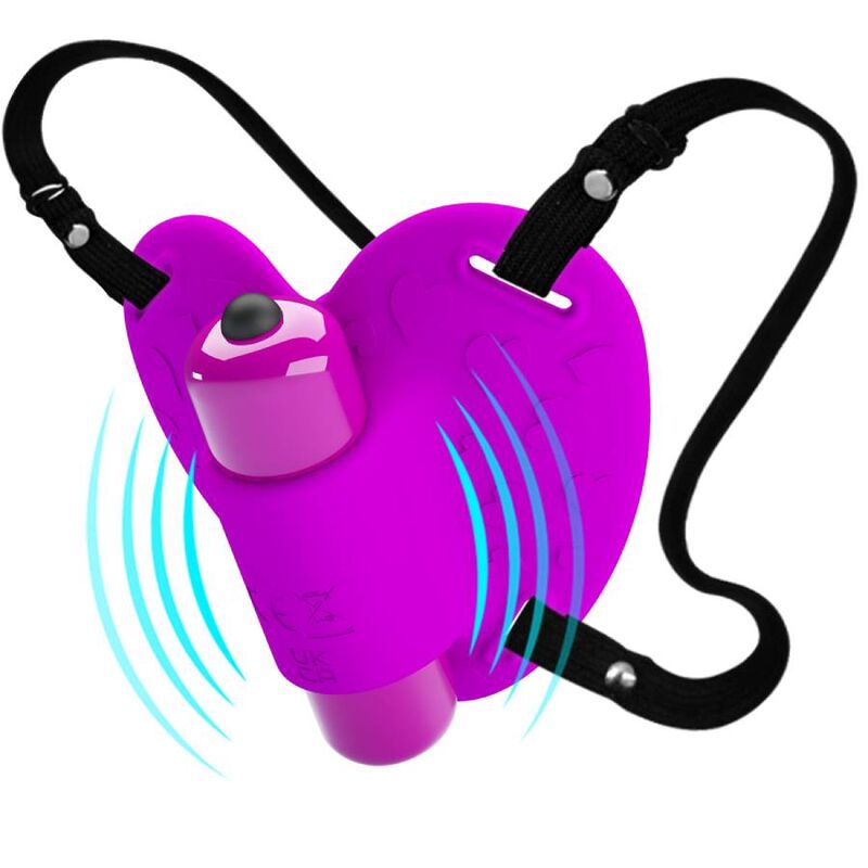 Pretty Love - Heartbeat Clitoris Massager 10 Modos De Vibrao Roxo