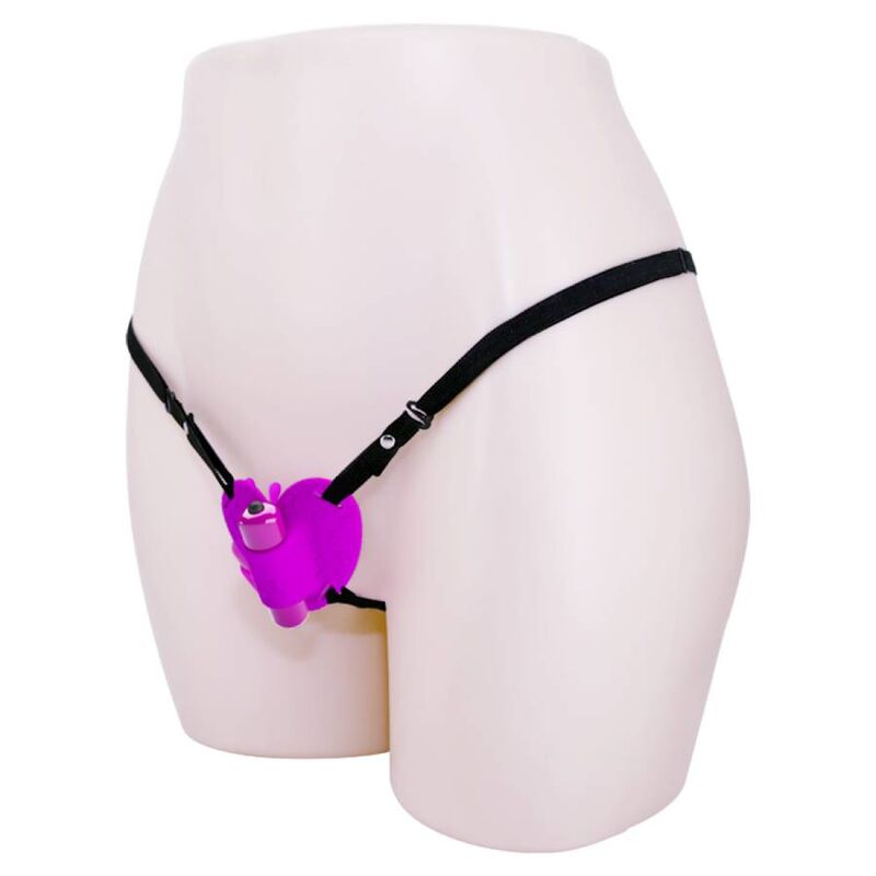 PRETTY LOVE - ESTIMULADOR CLITORIANO HEARTBEAT 10 MODOS DE VIBRAÇÃO ROXO
