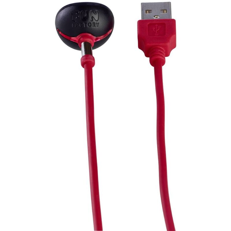 Fun Factory - Carregador Magnético Usb Vermelho