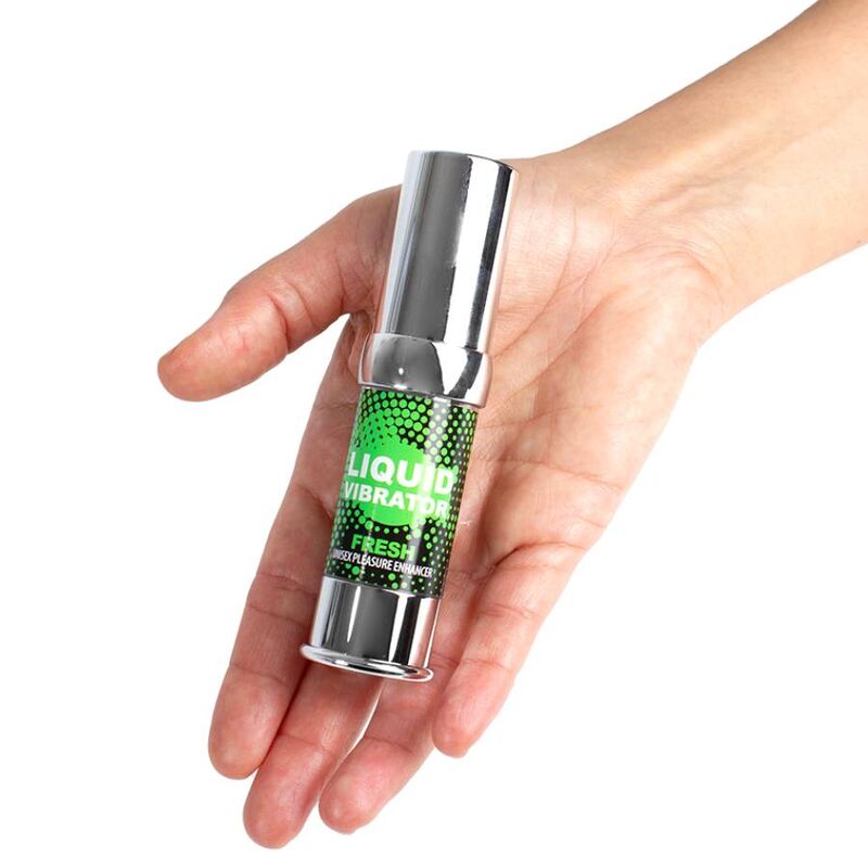 SECRETPLAY - VIBRADOR LÍQUIDO FRESH ESTIMULADOR E INTENSIFICADOR 15 ML - Sex Shop Sexy