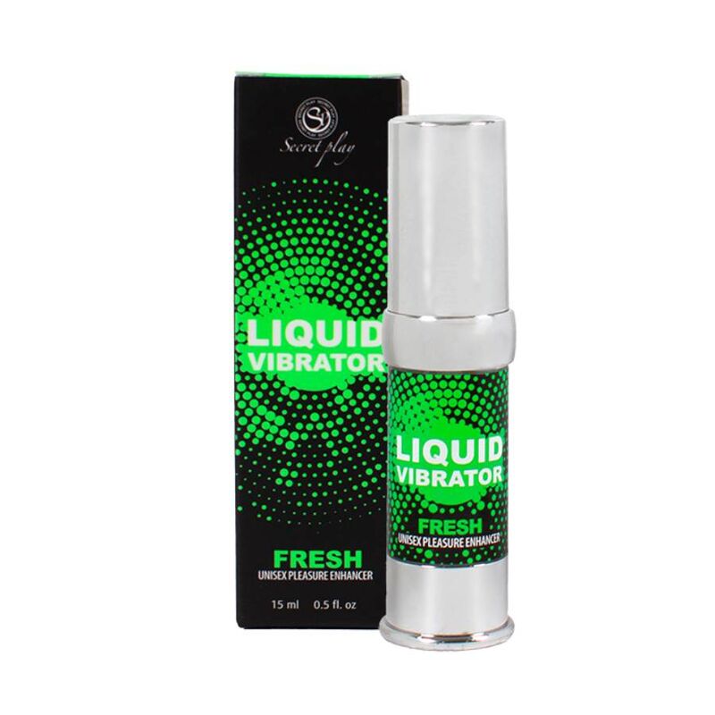 SECRETPLAY - VIBRADOR LÍQUIDO FRESH ESTIMULADOR E INTENSIFICADOR 15 ML - Sex Shop Sexy