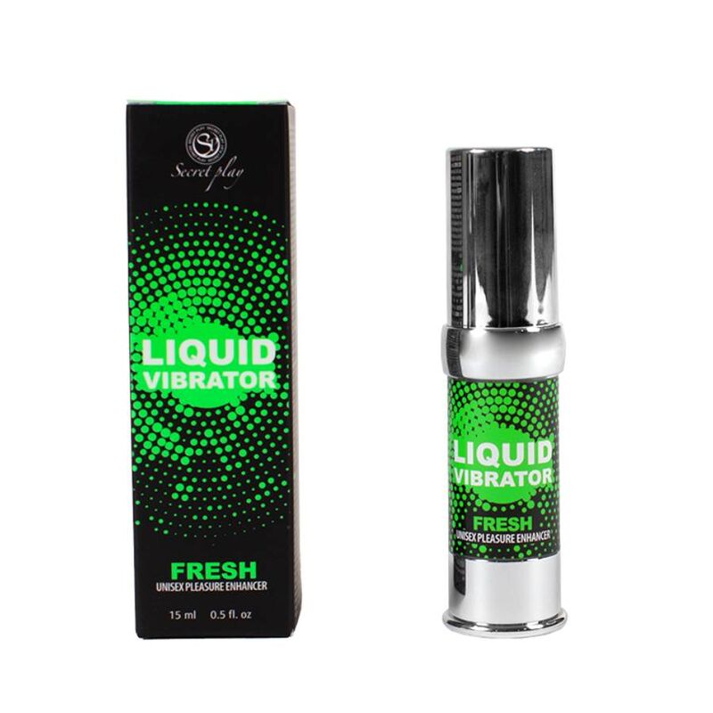 SECRETPLAY - VIBRADOR LÍQUIDO FRESH ESTIMULADOR E INTENSIFICADOR 15 ML - Sex Shop Sexy