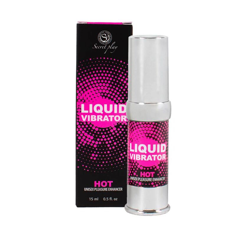 SECRETPLAY - VIBRADOR LÍQUIDO HOT STIMULATOR 15 ML - Sex Shop Sexy