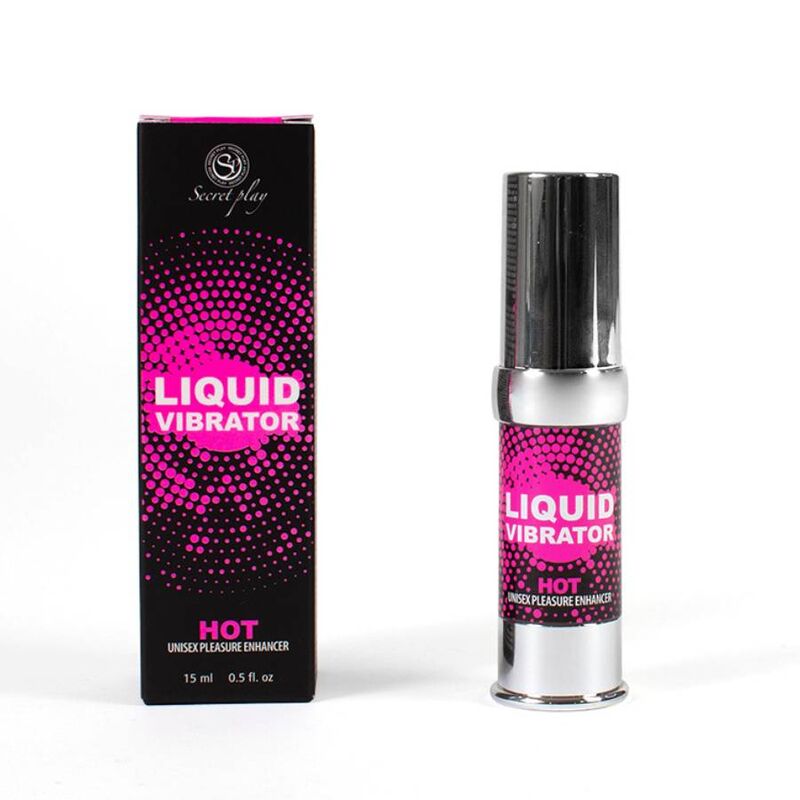 SECRETPLAY - VIBRADOR LÍQUIDO HOT STIMULATOR 15 ML - Sex Shop Sexy