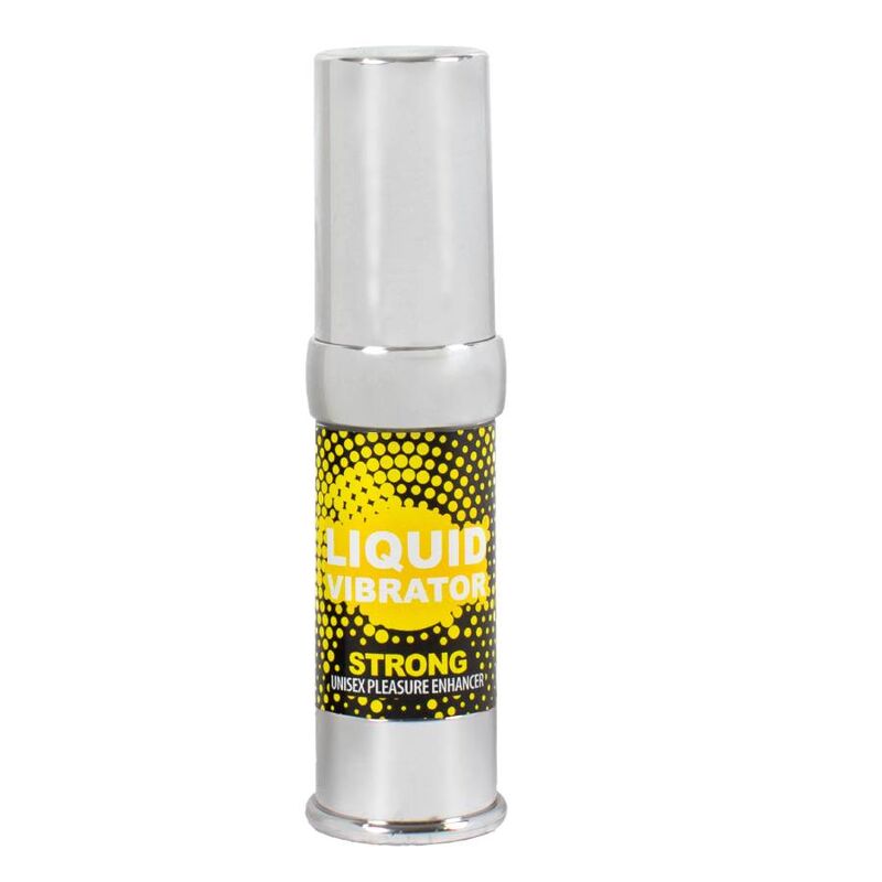 SECRETPLAY - VIBRADOR LÍQUIDO ESTIMULADOR UNISSEXO STRONG 15 ML - Sex Shop Sexy