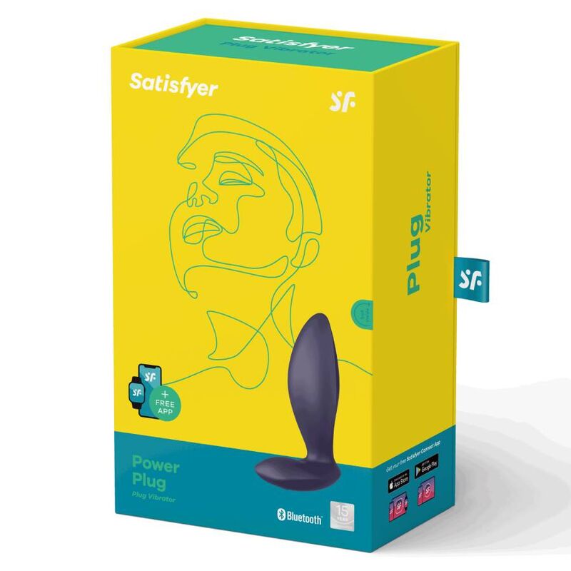 SATISFYER - POWER PLUG ROXO
