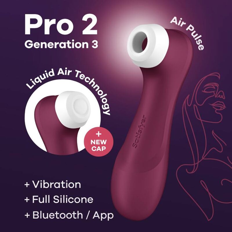 SATISFYER - PRO 2 GENERATION 3 GRANADA WITH BLUETOOTH AND APP