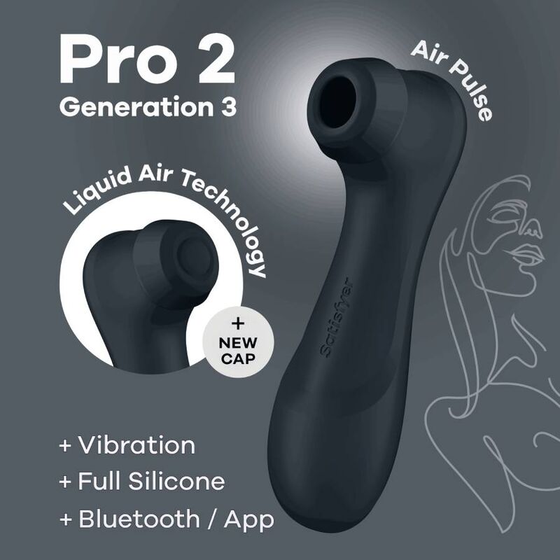 SATISFYER - PRO 2 GENERATION 3 GRANADA WITH BLUETOOTH AND APP