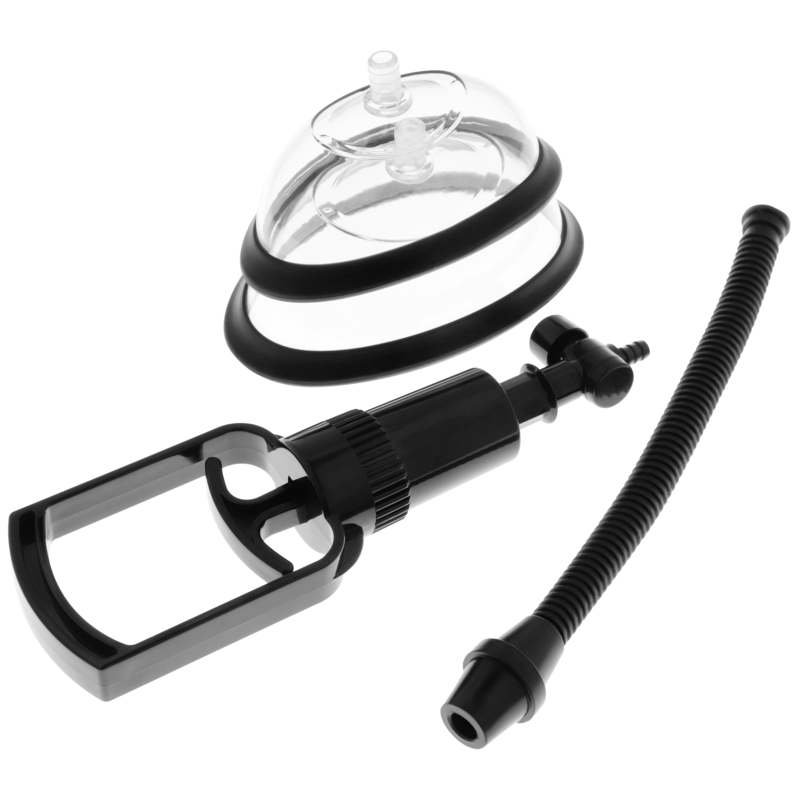 INTENSE - PUMP BOMBA MANUAL VAGINAL COM DUAS COPAS SUBSTITUÍVEIS