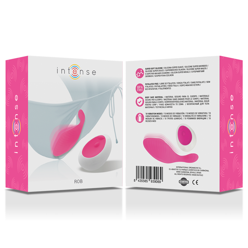 INTENSE - ROB TANGA COM CONTROLO REMOTO ROSA