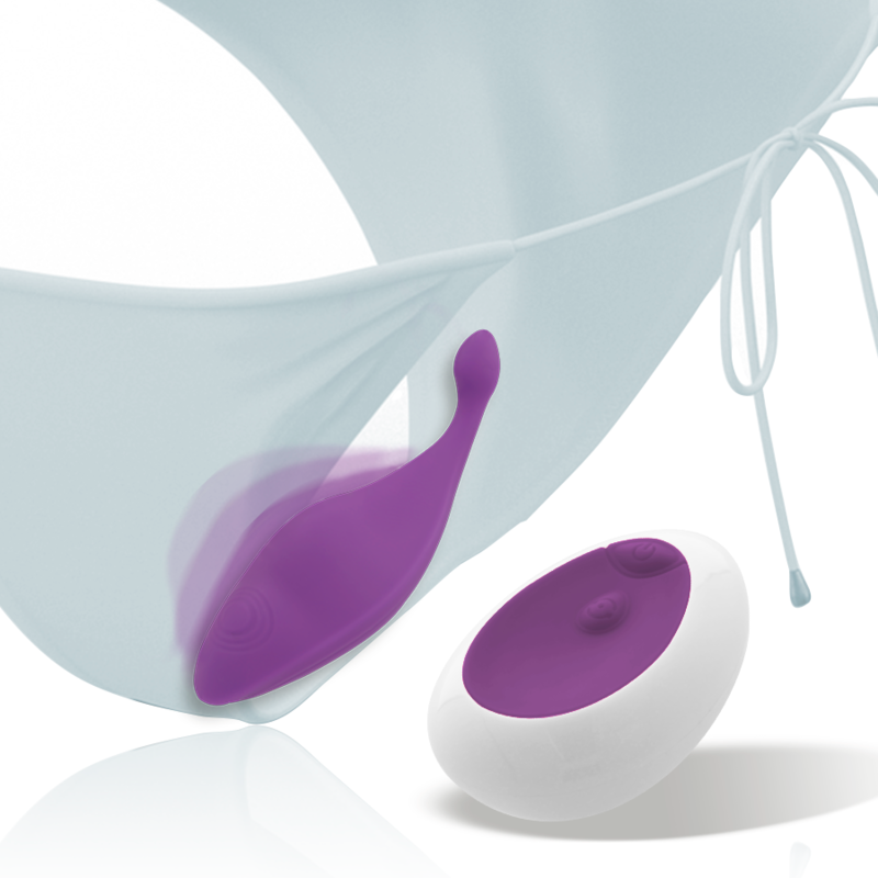 INTENSE - MINDY TANGA COM CONTROLO REMOTO ROXO