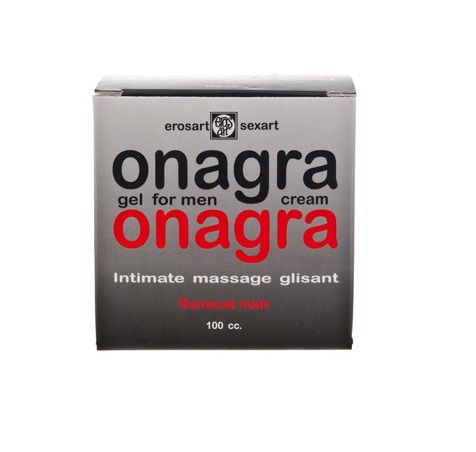 EROS-ART - GEL POTENCIADOR MASCULINO COM ONAGRA 100 ML - Sex Shop Sexy