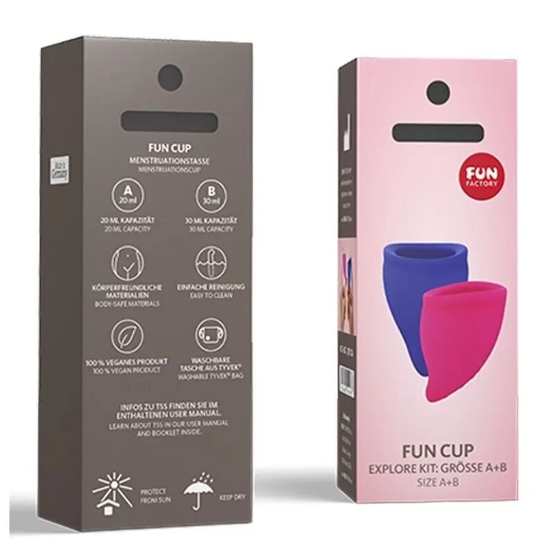 FUN FACTORY - FUN CUP EXPLORE KIT ROSA E ULTRAMAR