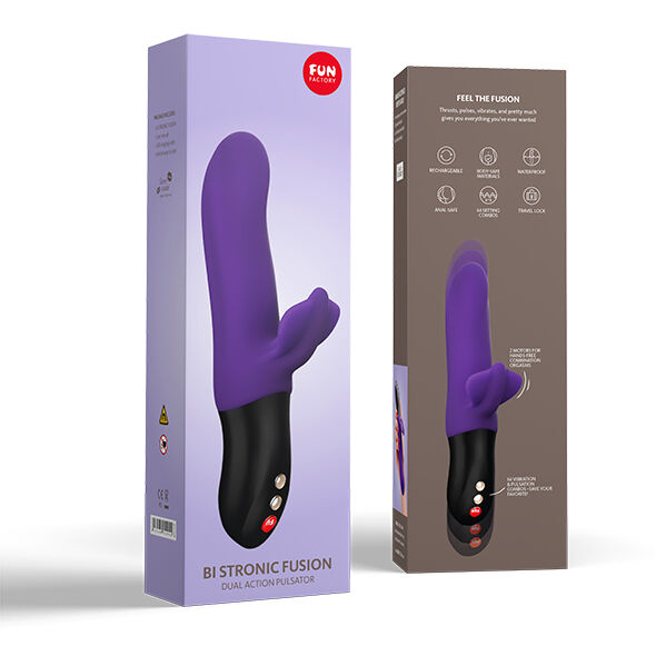 Fun Factory - Bi Stronic Fusion Duplo Pulsator Violeta