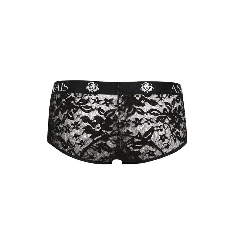 ROMANCE CUECA BOXER COM RENDA E ESTAMPA FLORAL, CORTE ESPORTIVO, 95% POLIÉSTER 5% LYCRA - Sex Shop Sexy