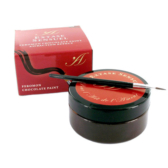 EXTASE SENSUAL - PINTURA CORPORAL DE CHOCOLATE EFEITO ATRAÇÃO 50 ML - Sex Shop Sexy