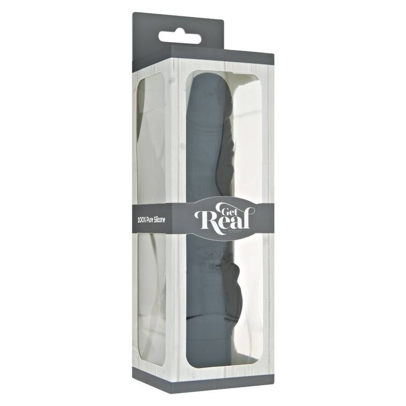 GET REAL - CLASSIC STIM VIBRADOR PRETO