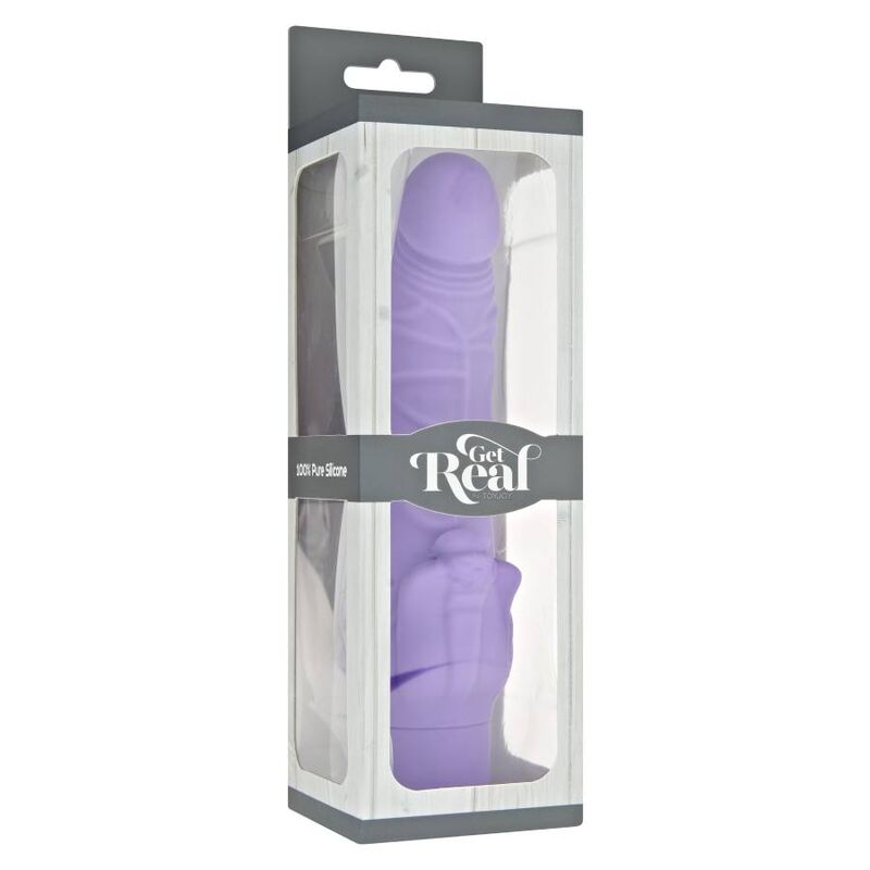 GET REAL - CLASSIC STIM VIBRADOR ROXO