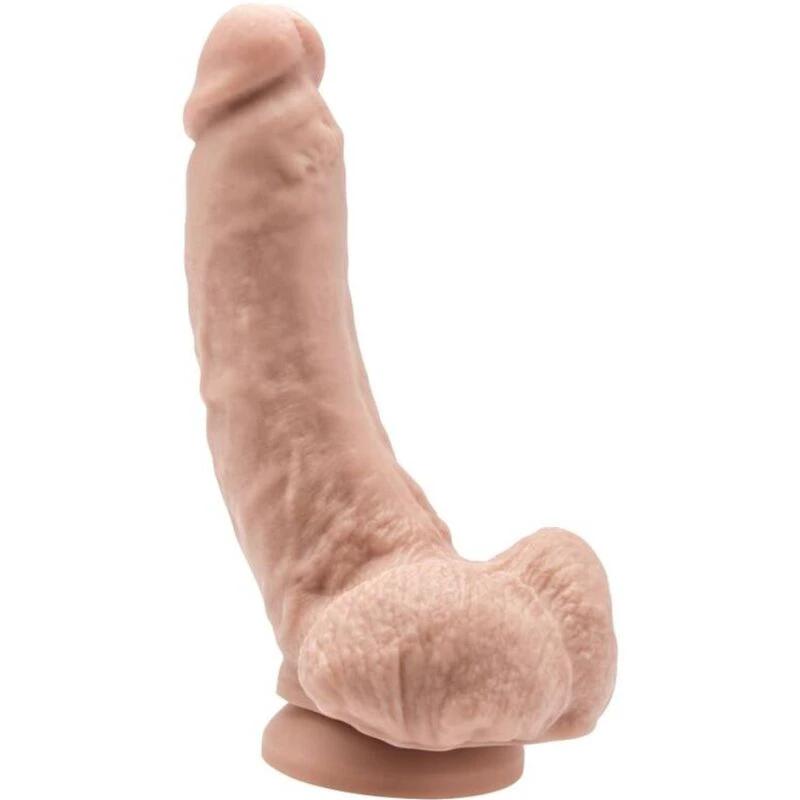DILDO COM TESTÍCULOS NATURAL - Sex Shop Sexy