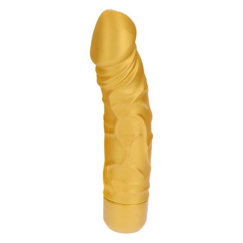 GET REAL - GOLD DICKER ORIGINAL VIBRADOR DOURADO