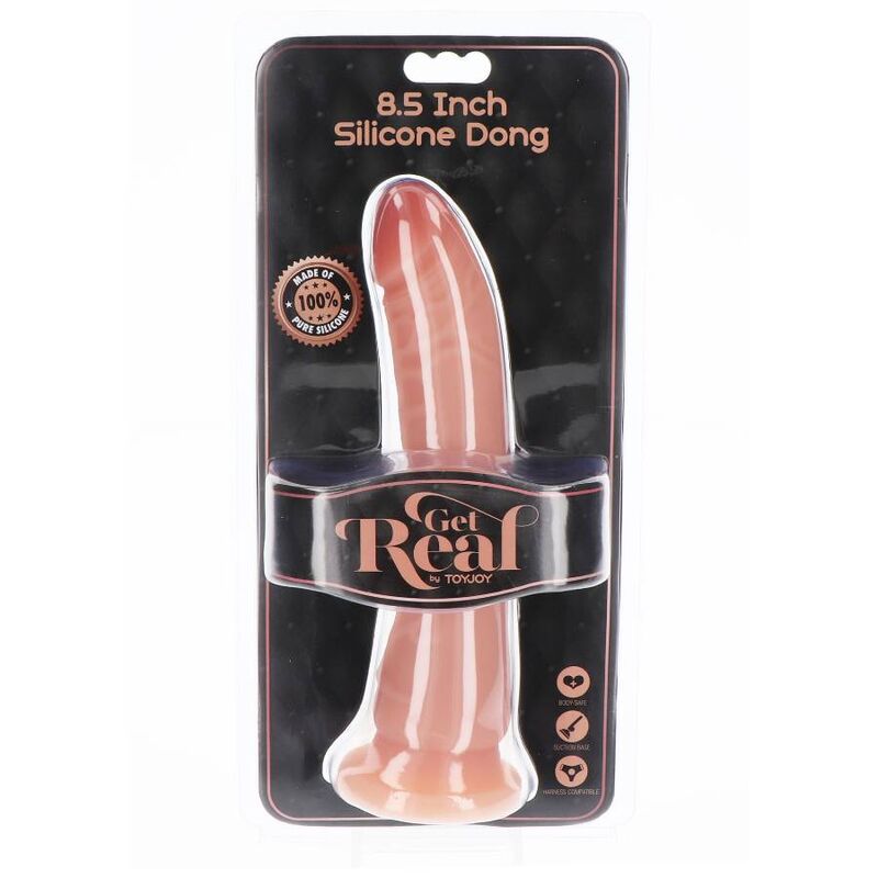 Get Real - Silicone Dong 21 Cm Pele