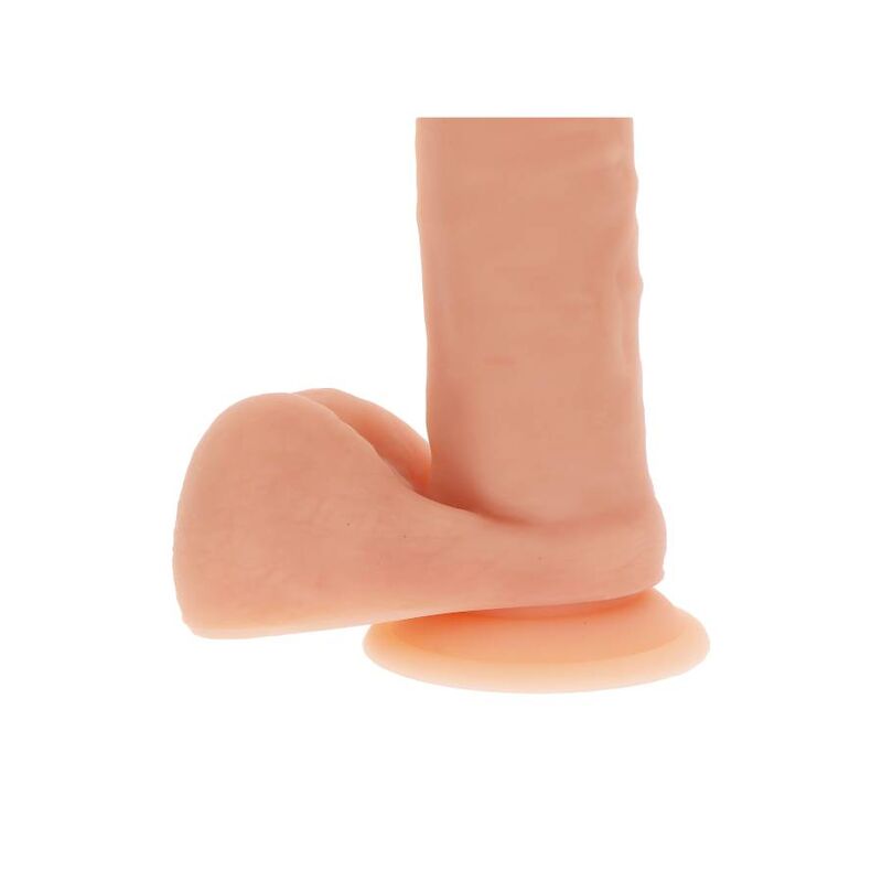 Get Real - Dildo De Silicone 20,5 Cm W Bolas Pele