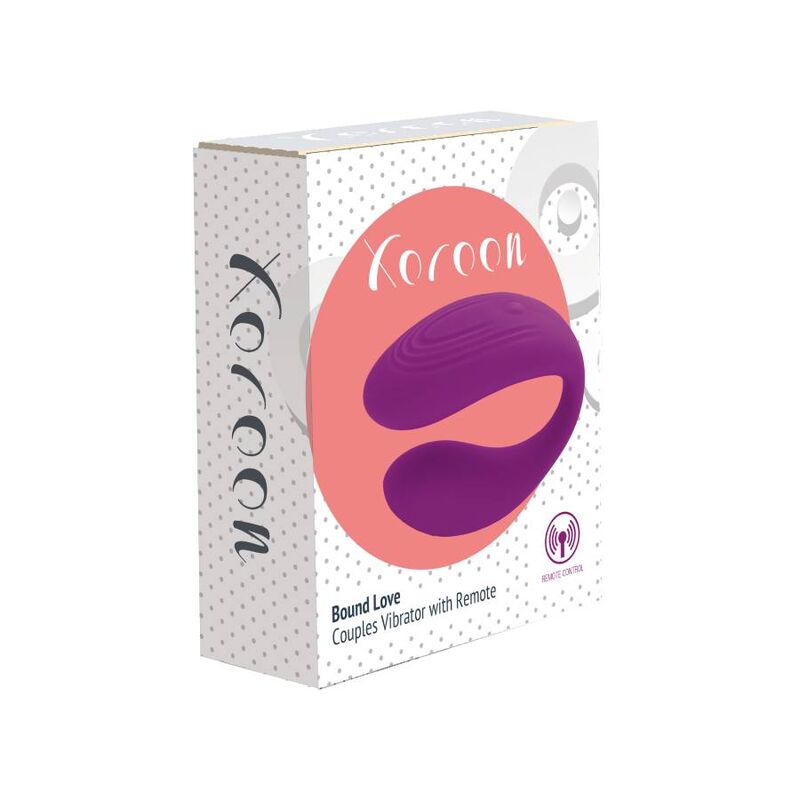 XOCOON - BOUND LOVE VIBRADOR PARA CASAIS ROXO