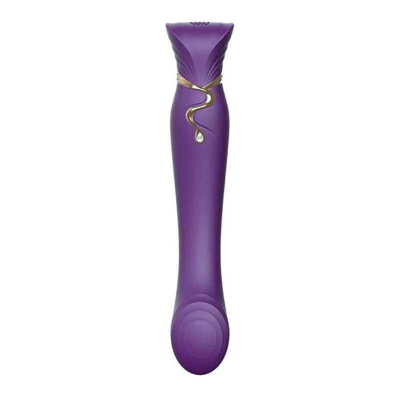 Zalo - Queen G-Spot Puls Wave Vibe Roxo