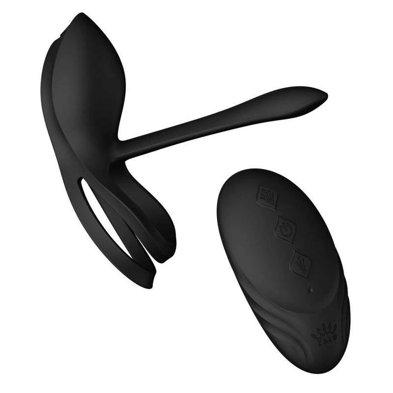 BAYEK ANEL VIBRADOR CONTROLO REMOTO PARA CASAIS PRETO - Sex Shop Sexy