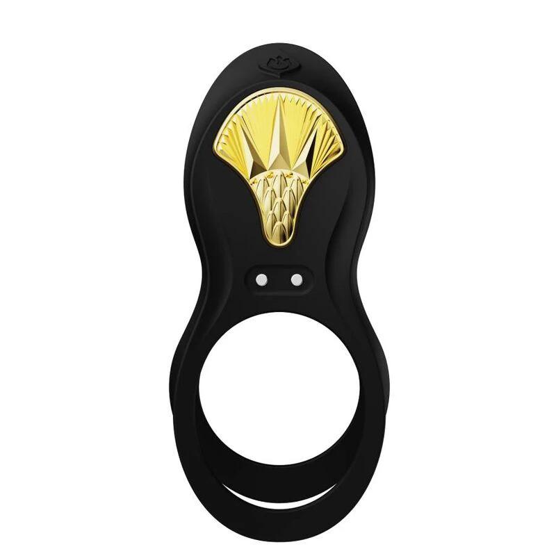 BAYEK ANEL VIBRADOR CONTROLO REMOTO PARA CASAIS PRETO - Sex Shop Sexy