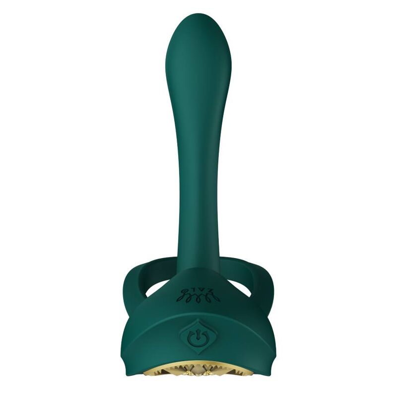 ZALO - BAYEK ANEL VIBRADOR COM CONTROLO REMOTO PARA CASAIS VERDE